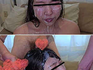 FC2PPV-4496051 [14 Consecutive Facial Cumshots] 100% Naked Genuine Facial Cleaning Blowjob #1 Mitsuki