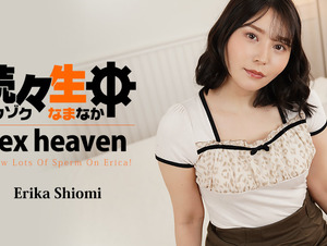 Heyzo HZ-3494 Sex Heaven -Spew Lots Of Sperm On Erica!- - Erika Shiomi 続々生中～エリカに沢山ぶちまけて！～ - 塩見エリカ