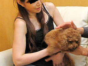 10musume 10-040825-01 Use a cute dog as an excuse to pick up a fair-skinned, slender beauty! Get a cute dog and a fair-skinned slender beauty by picking up!